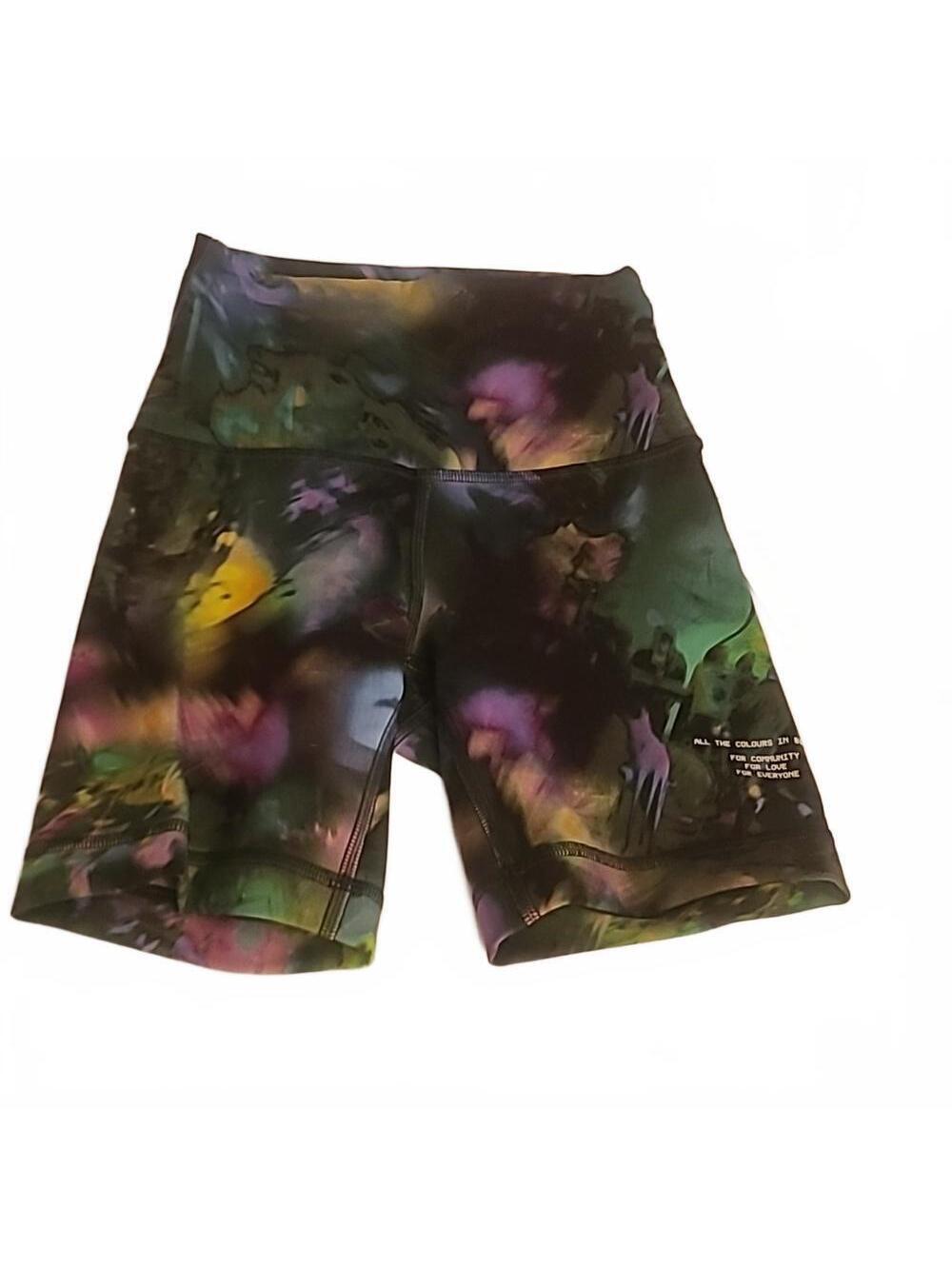 #448 NWT Lululemon Wunder Train HR Shorts Pride b1390